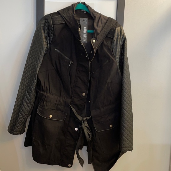 City Chic Jackets & Blazers - CITY CHIC Utility style jacket